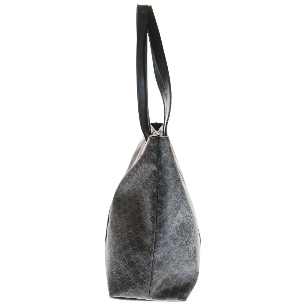 CELINE Macadam Triomphe Patterned Handbag Brown - Picture 3 of 6
